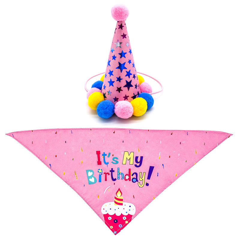 Dog Birthday Party Triangle