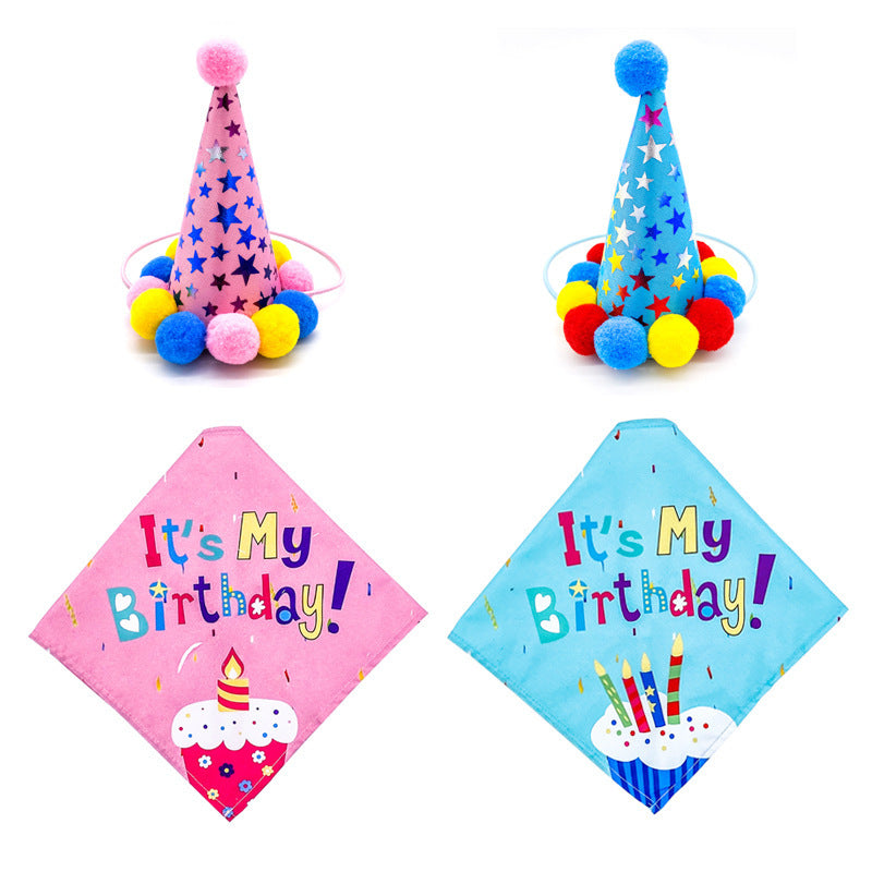 Dog Birthday Party Triangle