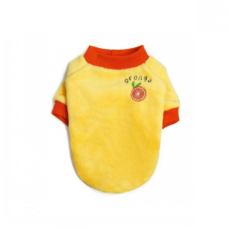 Ne Dog Clothes Fruit Fleece