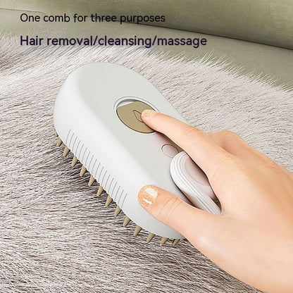 Dog Brush 3 In 1 Electric Spray
