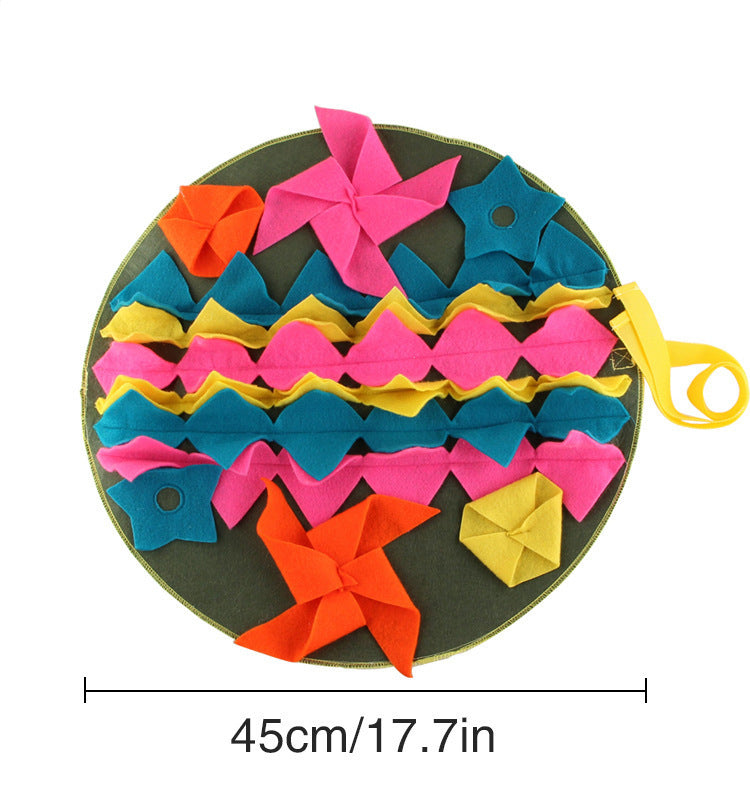 Small And Medium Dog Smell Exercise Game Blanket