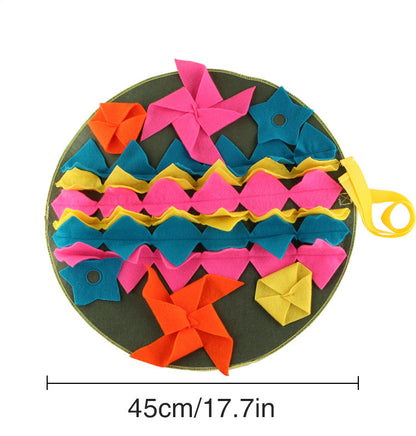 Small And Medium Dog Smell Exercise Game Blanket