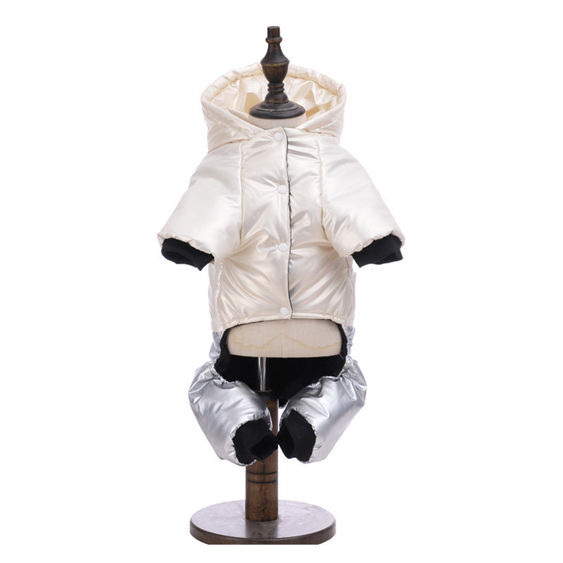 Dog Four-legged Cotton-padded Clothes