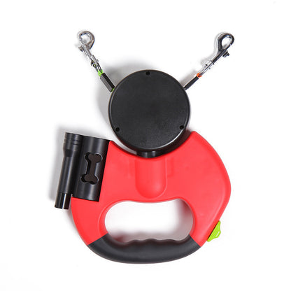 Multifunctional Retractable Dog Leash 360°