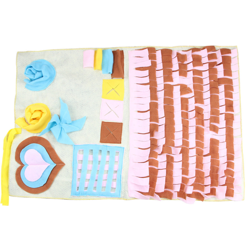 Small And Medium Dog Smell Exercise Game Blanket