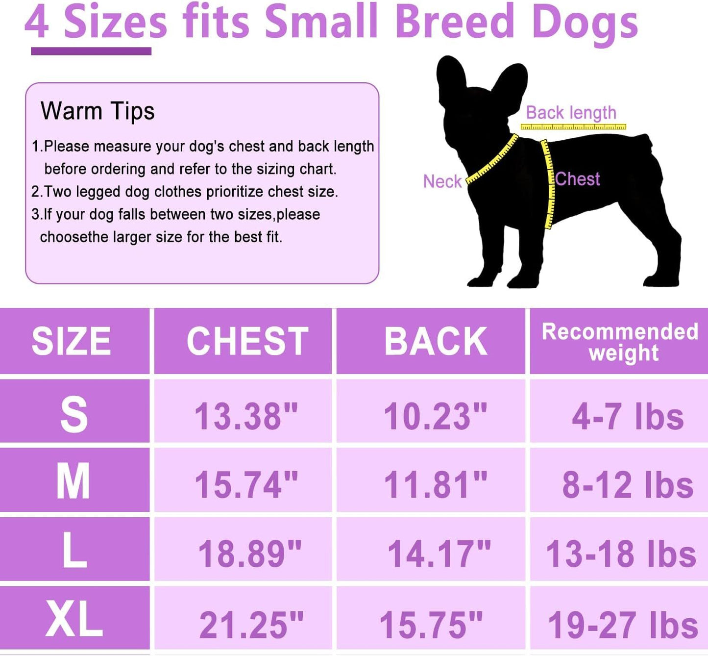 2 Pack Dog Sweater With Leash Ring