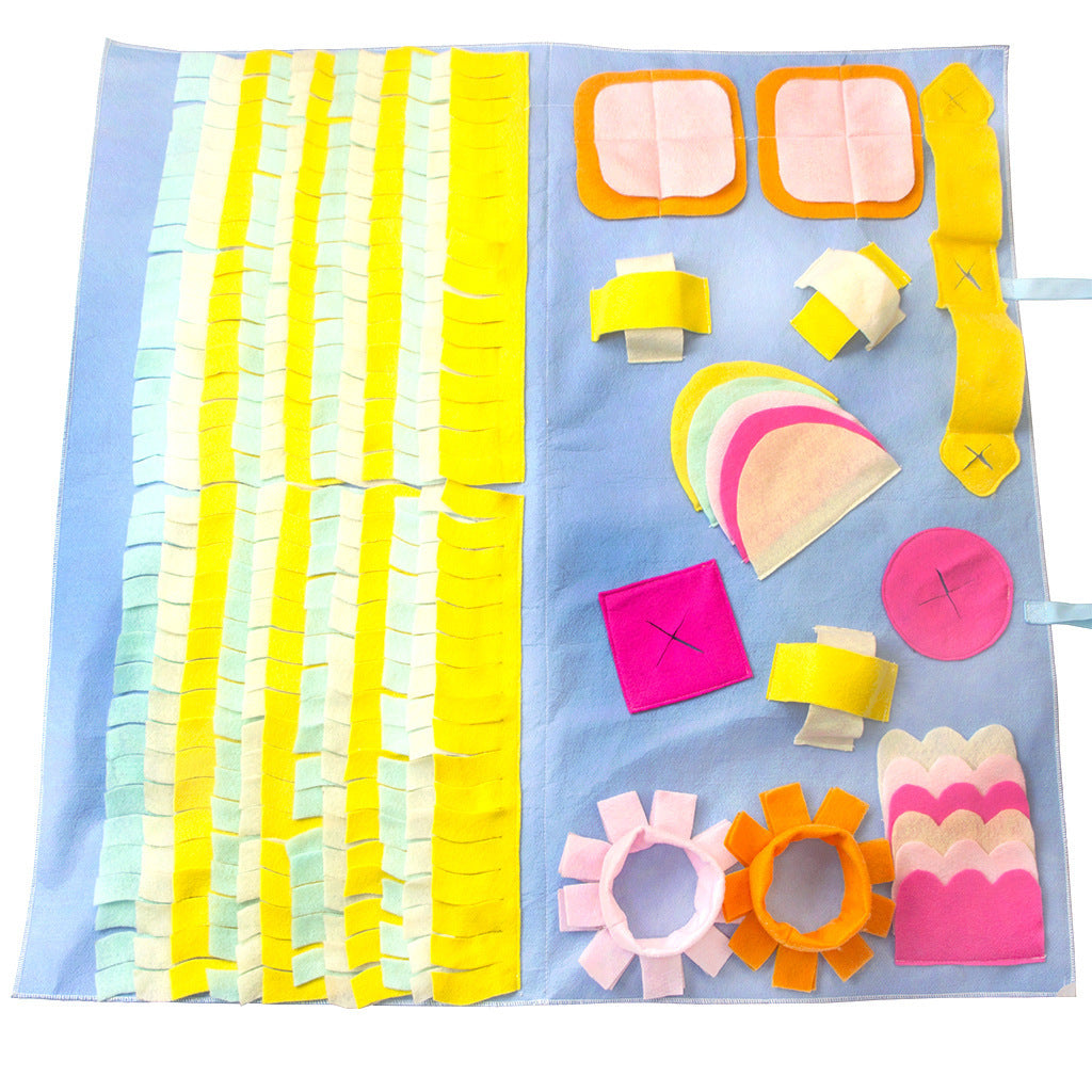 Small And Medium Dog Smell Exercise Game Blanket