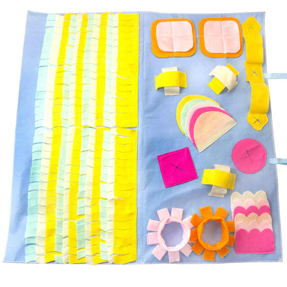Small And Medium Dog Smell Exercise Game Blanket
