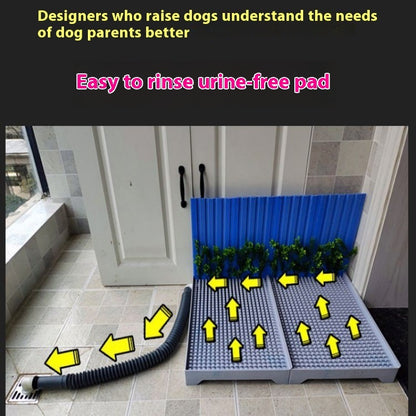 Dog Automatic Cleaning Poop Training Urine Pulling Plate
