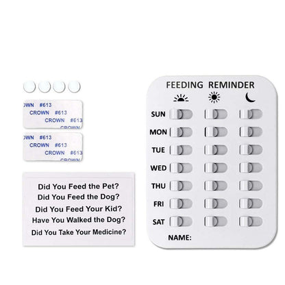 Dog Feeding Record Board