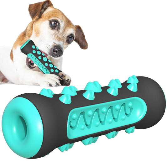 Dog Toothbrush Chew Teeth Cleaning Stick Natural Rubber