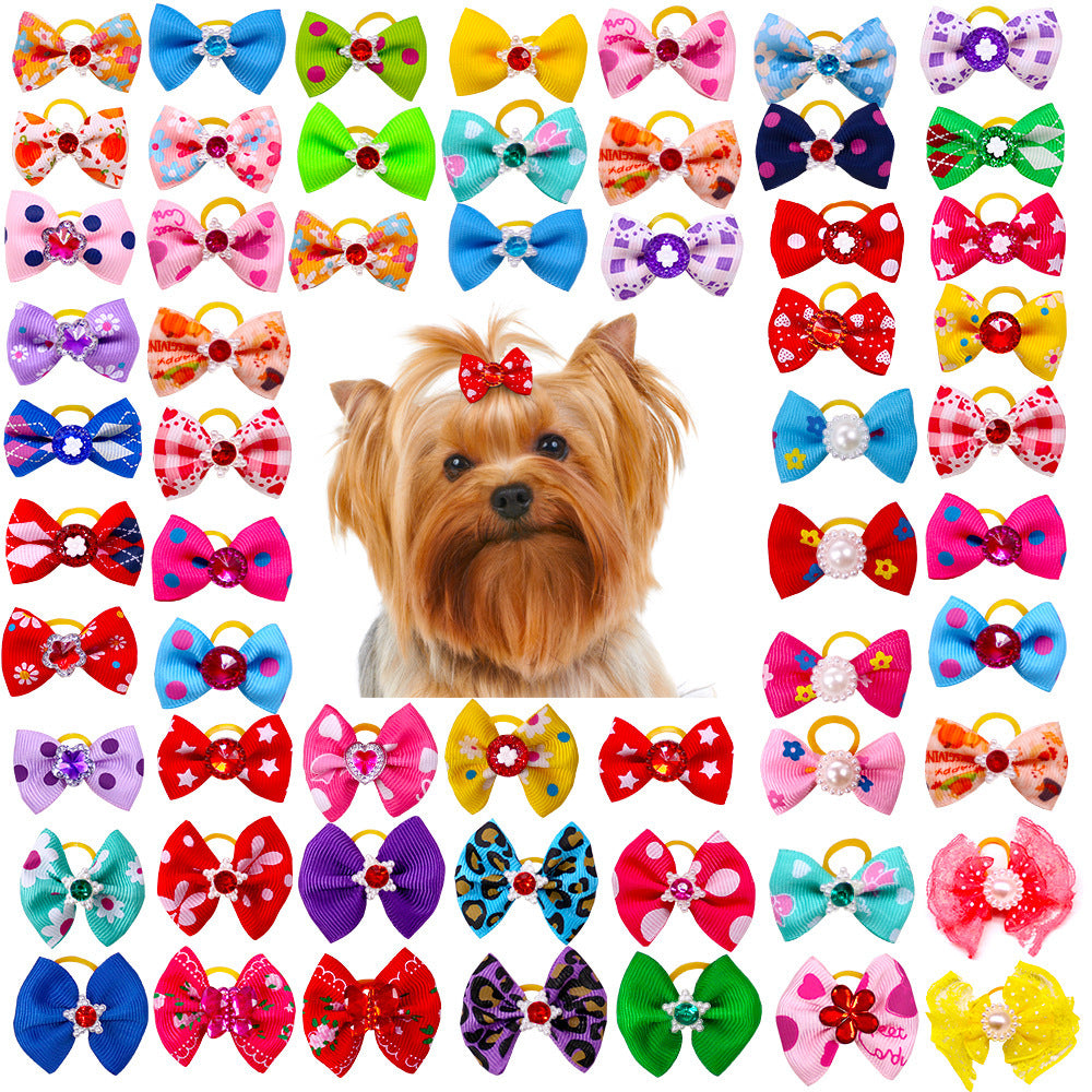 Dog Bow Rubber Band